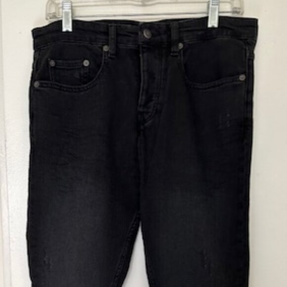 The Kooples Skinny Black Jeans